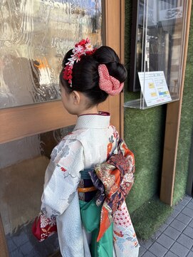 マーブル ヘアー(marble hair) 七五三◎日本髪