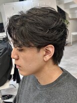 アノ 別府店(Ano.)&nbsp;大分ニュアンスパーマセンターパートフェザーパーマ毛流れパーマ