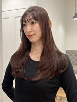 ラヴィズム 長岡店(LUVISM) 韓国/顔周りレイヤー/ダブルカラー/ベージュ/前髪新潟長岡宮関