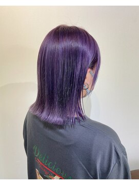 ラック 津田沼(LUCK) バープル/津田沼/韓国ボブ/ケアブリーチ/似合わせカット
