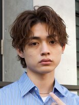 フィフス 札幌大通(fifth)&nbsp;札幌メンズパーマルーズパーマシャドウパーマセンターパート緩め