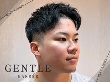 ジェントル(GENTLE)の雰囲気（爽やかさと男らしさを両立した王道バーバースタイル【GENTLE】）