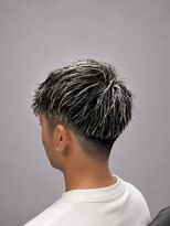 バーバーショップグランツ(Bar ber Shop GRAnt'z) ハイライトホワイトメッシュ