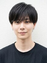 シーナ バイ マグ(siina. by Mag)&nbsp;黒髪マッシュシースルー×ブリーチなしカラー◎爽やかメンズ