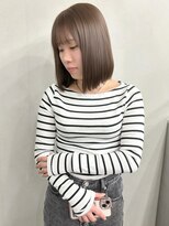 アロ 梅田(alo)&nbsp;【苗代萌】ブリーチなしでできるミルクティーブラウン