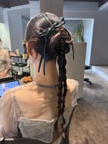 ロイ(roi)&nbsp;カチモリ　お呼ばれヘア　ヘアアレンジ