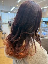 カイノ なんばタワー店(KAINO)&nbsp;オレンジブラウンカラー