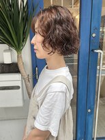 キキ(kiki)&nbsp;【shiori】ゆるくてラフなボブパーマ☆