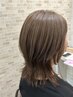【10月平日限定】カット+マイクロバブル+ヘッドスパ10分（井越　担当）