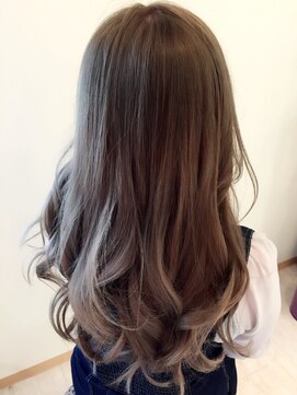 リミックス ヘアー(RE MIX HAIR) 寒色ベージュ系ダブルカラー