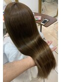 【髪質改善】毛先まで綺麗に  プラチナシステム ミントベージュ