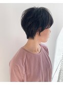 【large】マッシュショート/ワンカールスタイル by鈴木