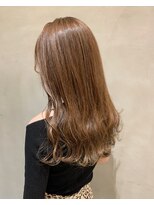 シェノン 西梅田(CHAINON)&nbsp;前髪/ハイトーン/オリーブベージュ/レイヤーカット