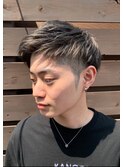 大人気♪ツーブロックショート×ダークグレー