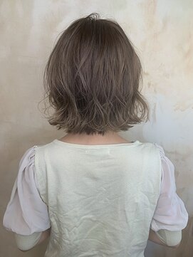 ニスル 町田店(NISURU) 似合わせカット/大人ガーリー/ダークアッシュ/着物/町田/町田駅