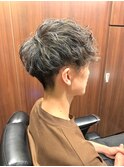 メンズショートマッシュ【御茶ノ水】【パーマ】
