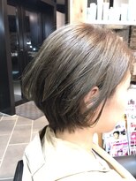 エルヘアー(el HaiR)&nbsp;マットグレー ショートボブ