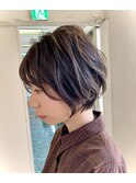 フェミニンショートボブ