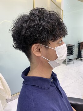 六本木美容室 白金店 マッシュパーマ/ツイストスパイラル/波巻きパーマ/ツーブロック