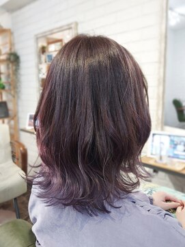 リコ 池袋東口店(Liko) 【Liko池袋】ヴァイオレットグラデーションカラー【池袋】