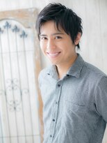 ハンサム クラシック 越谷店(Classic)&nbsp;ワイルドアップバング★黒髪ミニウルフD