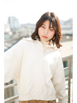 ヴィスコ(visco) ゆるふわパーマ/小顔/外ハネ/エアリーミディ/ナチュラル