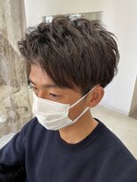 パシフィックダズールコパン(Pacific Dazzle copain) 爽やかアップバング　メンズ　メンズカット　ショート