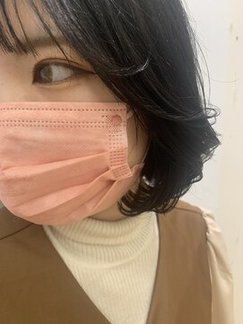 バリエ ホテル日航札幌店(VARIE) 韓国風ボブ 11月