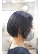 ソイルバイロミー(soil by ROMMY)&nbsp;【川崎　裕】ダブルカラーで作る小顔ショートボブ/横浜髪質改善