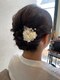 【HINA】@hina_newi  結婚式のお呼ばれヘアスタイル♪