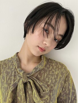 パーク(PARK) 【PARK】シースルーセンターパート×ハンサムショート