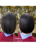 ムーン(moon) 頭皮ケア＆ダメージケア30代の変化
