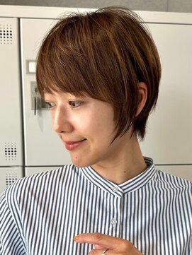 プルーヴ 秋葉原(prove) 30代40代大人女性/前髪ありショートボブ/ショートヘア/髪質改善