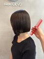 ニコ トウキョウ 渋谷(nico TOKYO)&nbsp;癖があってもボブにできる縮毛矯正をご提案します♪