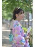 鎌倉散策・素敵な思い出に！【浴衣着付けのみ】￥3,850