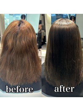 ルミス 銀座(Lumis) ストレートスタイル/艶髪/髪質改善/縮毛矯正/20代30代40代50代