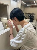 *黒髪 × ショート*