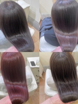 ミュウズ(MIEUXS)の写真/丁寧なカウンセリングで髪のお悩みを解決◎収まる/まとまる/極上の艶と手触りが叶う"褒められヘア"に♪