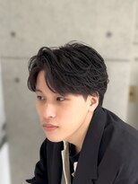 リンダ(LYNDA)&nbsp;フェザーパーマ/センターパート/毛流れニュアンス/宮城/仙台