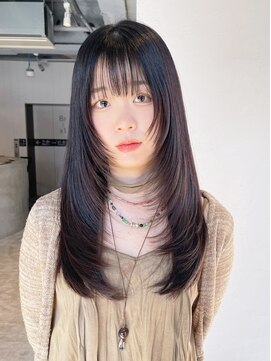 アルバム 池袋(ALBUM) フェミニンロング似合わせカットメルティカラー_ba504941