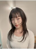 ハイレイヤー/ハッシュカット／韓国レイヤーカット