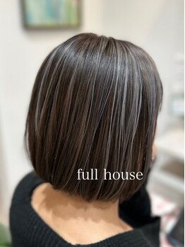 フルハウス (Full house HAIR DESIGN)の写真/今話題のカラーを多数取り扱い中☆ダメージを軽減させながら、一人一人のご要望を実現します♪理想が叶う◎