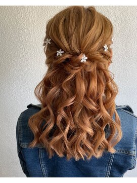 リレーション(Relation) ハーフアップ