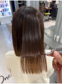 縮毛矯正髪質改善ハイライトレイヤーカット枚方美容室エクステ