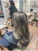 極バレイヤージュ