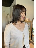 ミディアムレイヤー×グレーブラウン