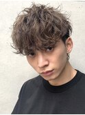 大阪シャドウパーマスパイラルパーマツイストパーマフェード30代