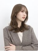 韓国スタイル/透明感カラー/レイヤーカット