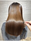 20代、30代、40代、髪質改善カラーで艶々のまとまりヘア