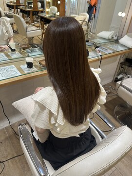 ネオリーブ チロル 横浜西口店(Neolive CiroL.) 赤み消しカラー　ナチュラルベージュ　暗めカラー